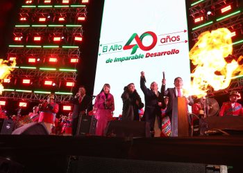 El Alto cumple su aniversario siendo la ciudad líder de Bolivia