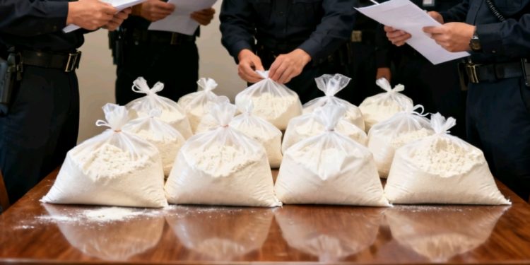 Interceptan camión con más de tres toneladas de marihuana en Oruro